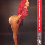 Mizz DR in the latest issue of Straight Stuntin