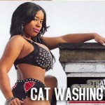 Cat Washington in the latest issue of Straight Stuntin