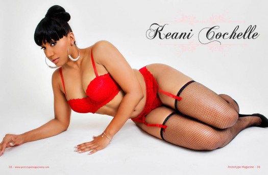 Keani Cochelle in premiere issue of Protype Magazine