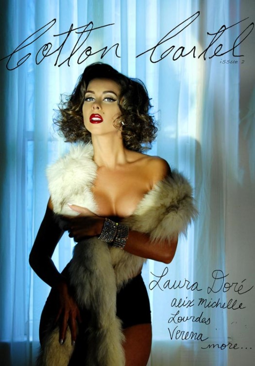Laura Dore cover of new issue of Cotton Cartel