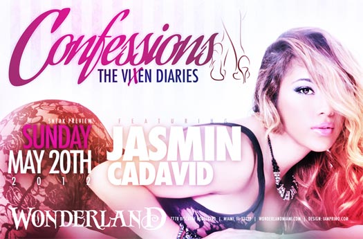 Abella Anderson, Claudia Sampedro, Jasmin Cadavid, and Rachel Star in Miami at Wonderland May 20th