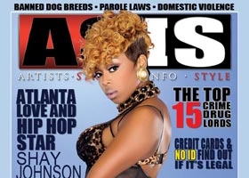 Shay Johnson @ShayJohnson on the cover of As Is Magazine