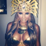 Elizabeth Velasquez @LizVelazquez - Golden Goddess of Halloween