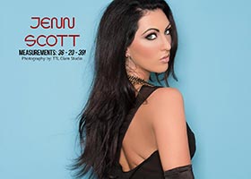Jenn Scott @TheJennScott in SkinTight Magazine Issue #3 – TL Glam Studio