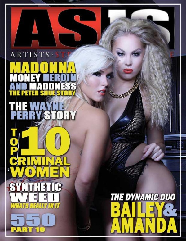 Ms Bailey @MsBaileyE and Amanda on cover of Asis Magazine