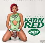 Kathy Red @KathyRed_: NFL Bodypaint 2014 – NY Jets – Jose Guerra