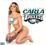 Mz. Carla @mzcarla215 - NFL Bodypaint 2014 – Philadelphia Eagles – Jose Guerra