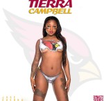 Tierra Campbell @RealTierra : NFL Bodypaint 2014 – Arizona Cardinals – Jose Guerra