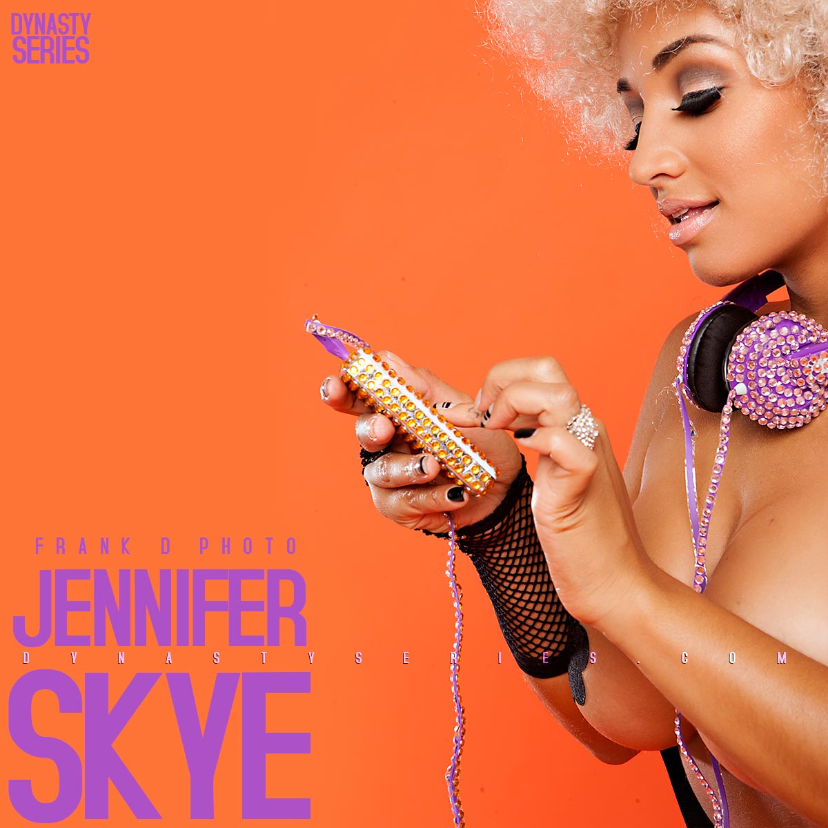 Jennifer Skye @iamjenskye: Disco Queen - Frank D Photo