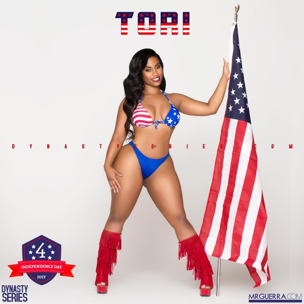 Tori Sweetheart @torisweetheart2: Red White & Blue - Independence Day - Jose Guerra