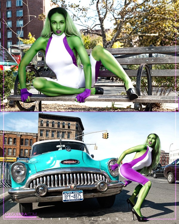 Jeny Romero @jenyromero: She-Hulk - Jose Guerra