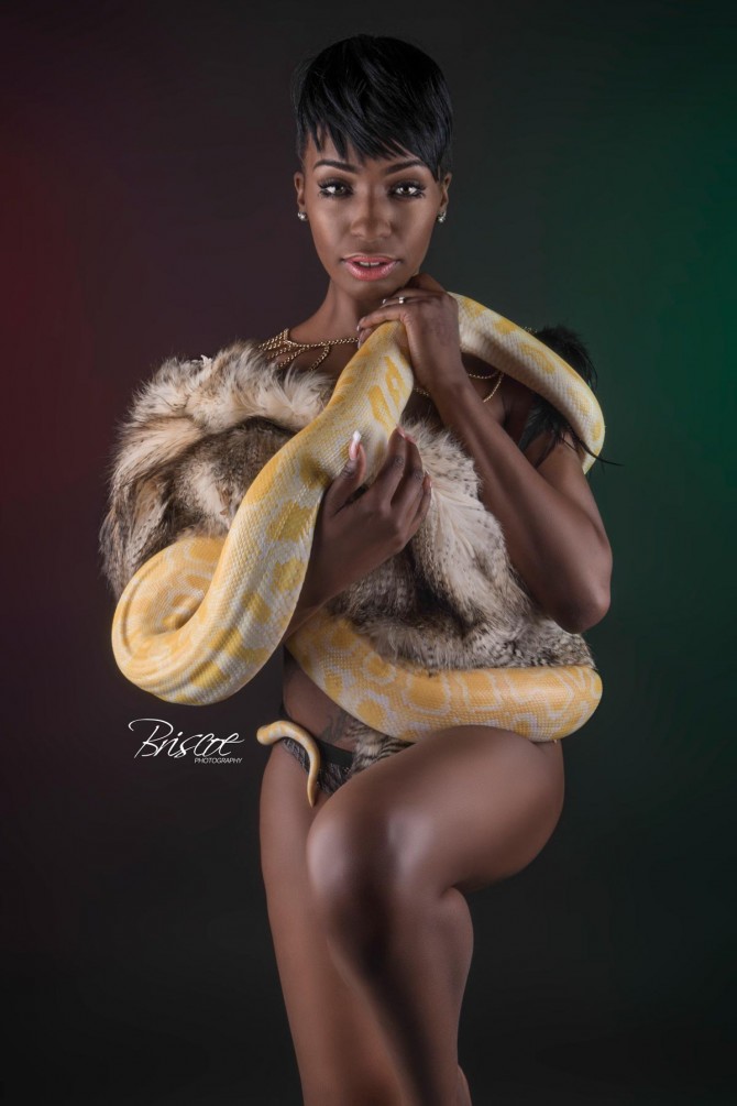Ms. Tiffani @tiffanincompany: Snake Charmer – Briscoe Photography