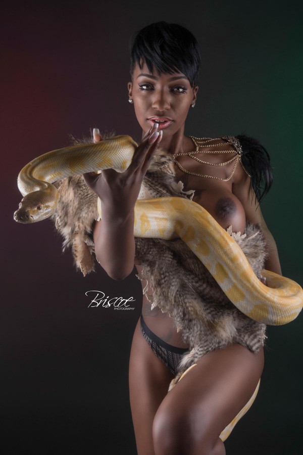 Ms. Tiffani @tiffanincompany: Snake Charmer - Briscoe Photography