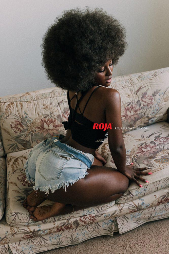 Amara La Negra in Roja Magazine – Algis Infante