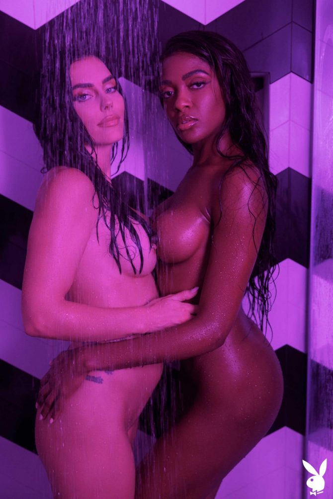 Kaitlynn and Amber in Dream Date x Playboy